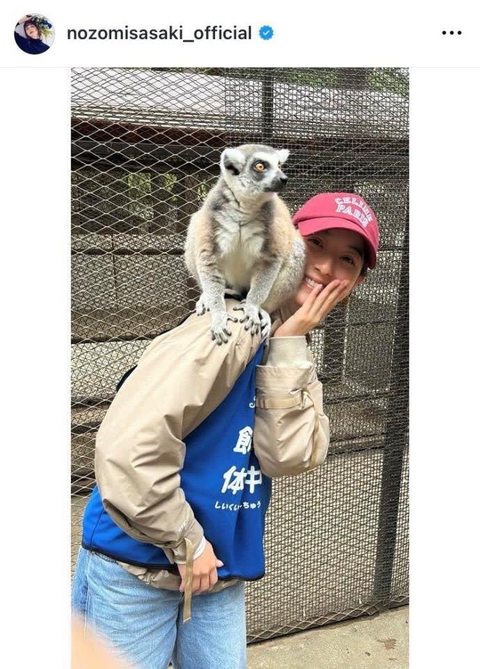 佐々木希のインスタグラム＠ｎｏｚｏｍｉｓａｓａｋｉ＿ｏｆｆｉｃｉａｌから
