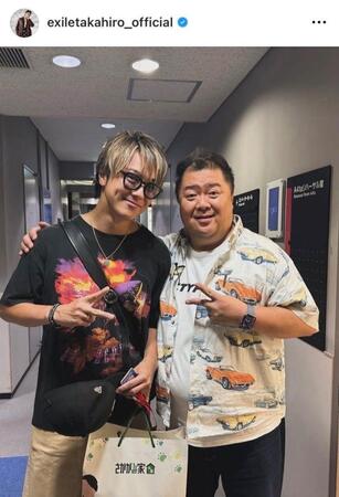 ＴＡＫＡＨＩＲＯのインスタグラム＠ｅｘｉｌｅｔａｋａｈｉｒｏ＿ｏｆｆｉｃｉａｌから
