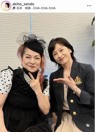 千堂あきほのインスタグラム（ａｋｉｈｏ＿ｓｅｎｄｏ）より