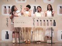 イベントに出席した（左から）よしこ、まひる、西野未姫、みりちゃむ
