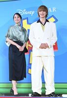 広瀬アリス（左）と佐野勇斗（撮影・園田高夫）