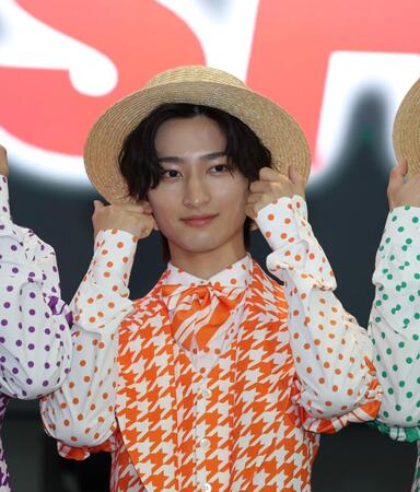 ＩＣＥｘの筒井俊旭（撮影・棚橋慶太）
