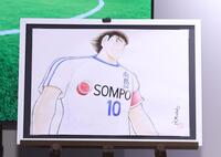 ＳＯＭＰＯグループとキャプテン翼のキービジュアル