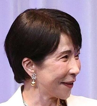 高市早苗首相＝東京ビッグサイト