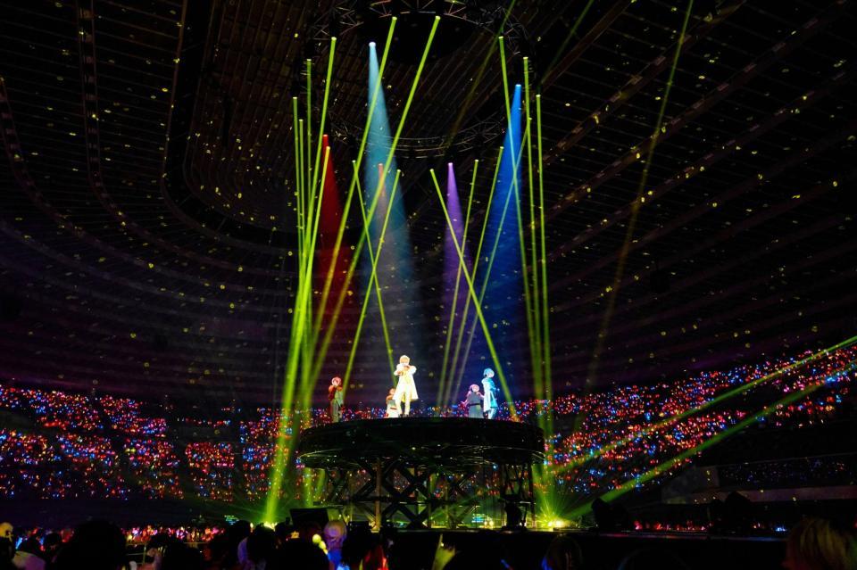 結成１０周年記念アリーナツアーの大阪公演を行ったすとぷり＝大阪城ホール（ｃ）ＳＴＰＲ　Ｉｎｃ．