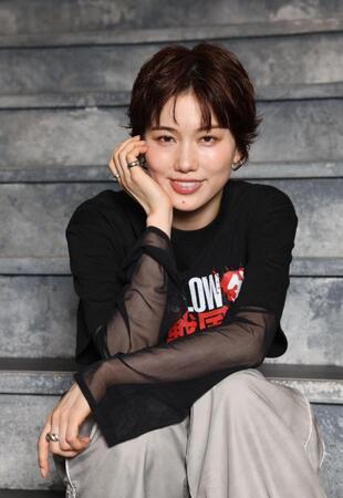 「ＨｉＧＨ＆ＬＯＷ　ＴＨＥ　戦国　外伝」に出演する彩風咲奈（撮影・佐々木彰尚）