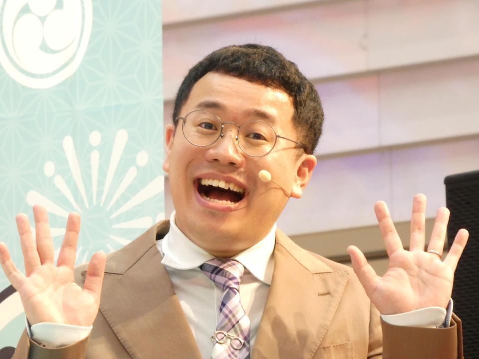 イベントに出席したパーマ大佐