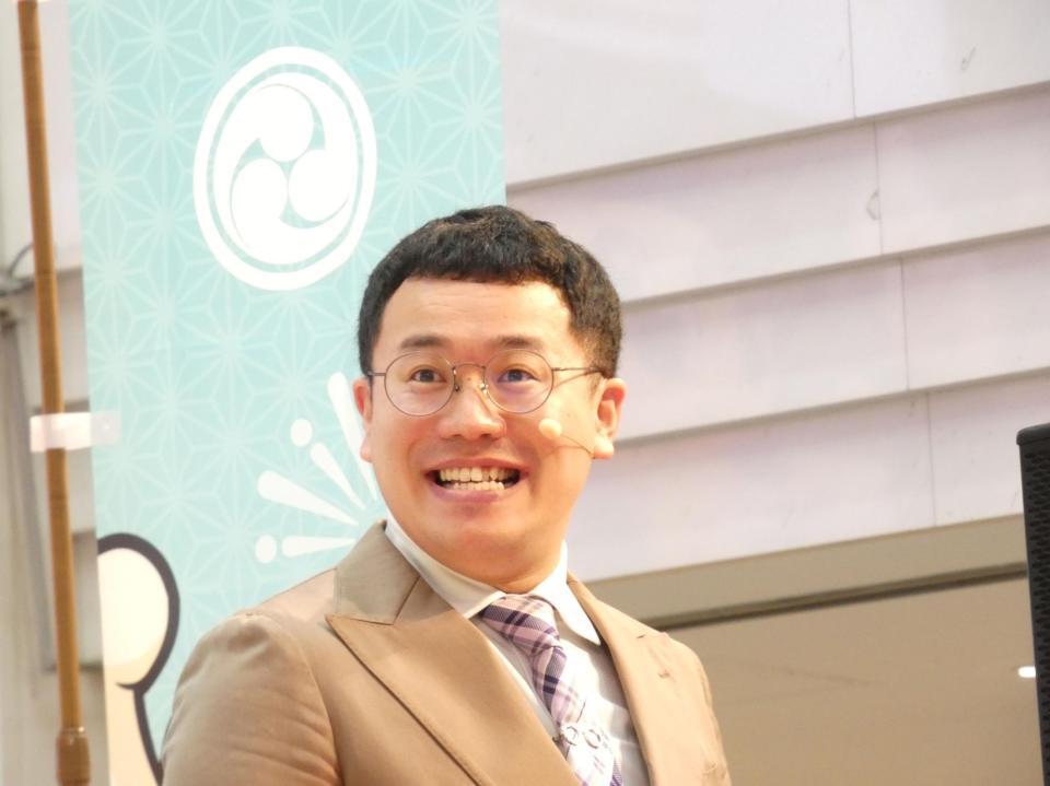 イベントに出席したパーマ大佐