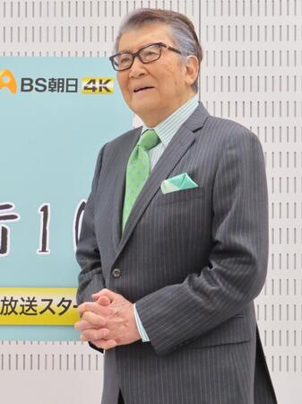 時代劇ドラマの取材会に出席した里見浩太朗