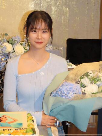 イベントに出席したＫＡＲＡのハン・スンヨン