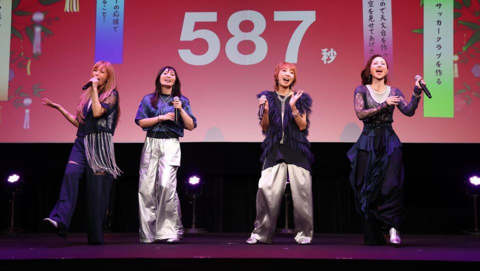 会場を盛り上げるＭＡＸ（撮影・金田祐二）