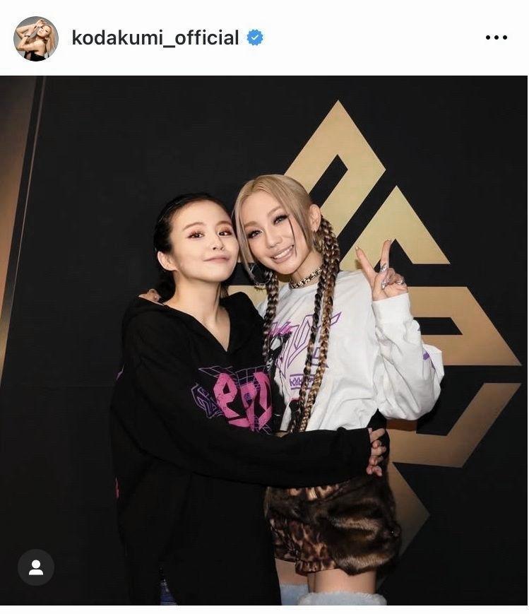 倖田來未のインスタグラム（ｋｏｄａｋｕｍｉ＿ｏｆｆｉｃｉａｌ）より