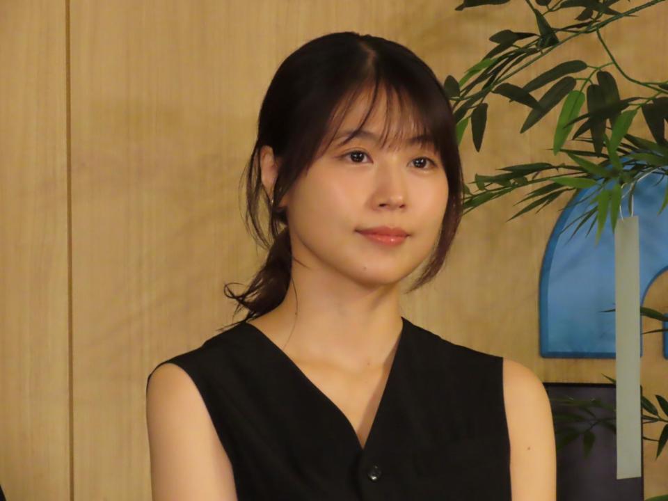製作発表に出席した有村架純