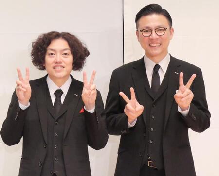 初日公演を終えて笑顔のガクテンソク