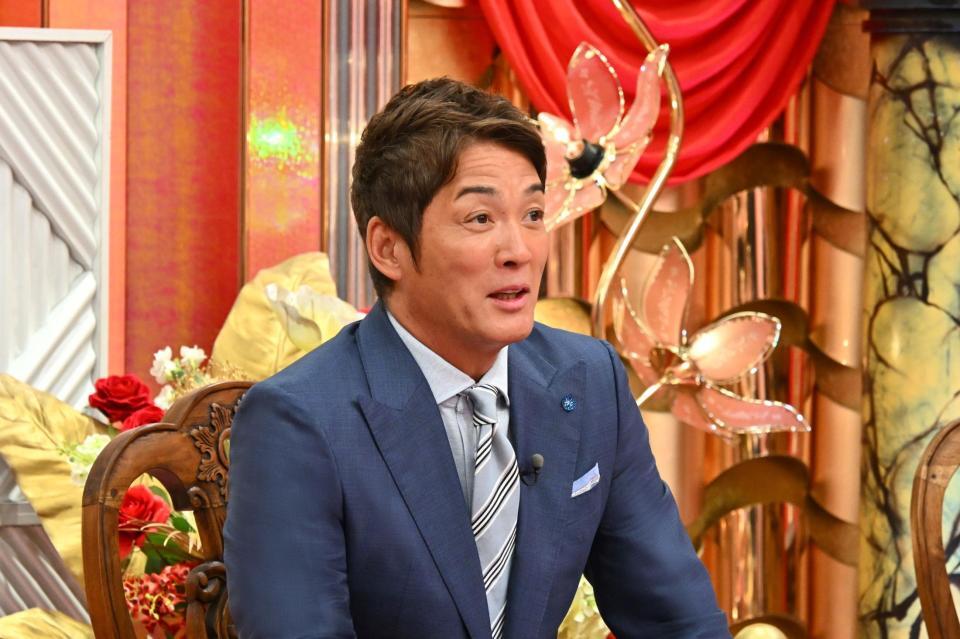 番組ＭＣを務めた長嶋一茂