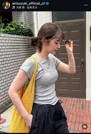 鈴木愛理のインスタグラム＠ａｉｒｉｓｕｚｕｋｉ＿ｏｆｆｉｃｉａｌ＿ｕｆから