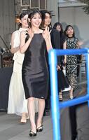 イベントに登場したＦＲＵＩＴＳＺＩＰＰＥＲ・鎮西寿々歌（撮影・持木克友）