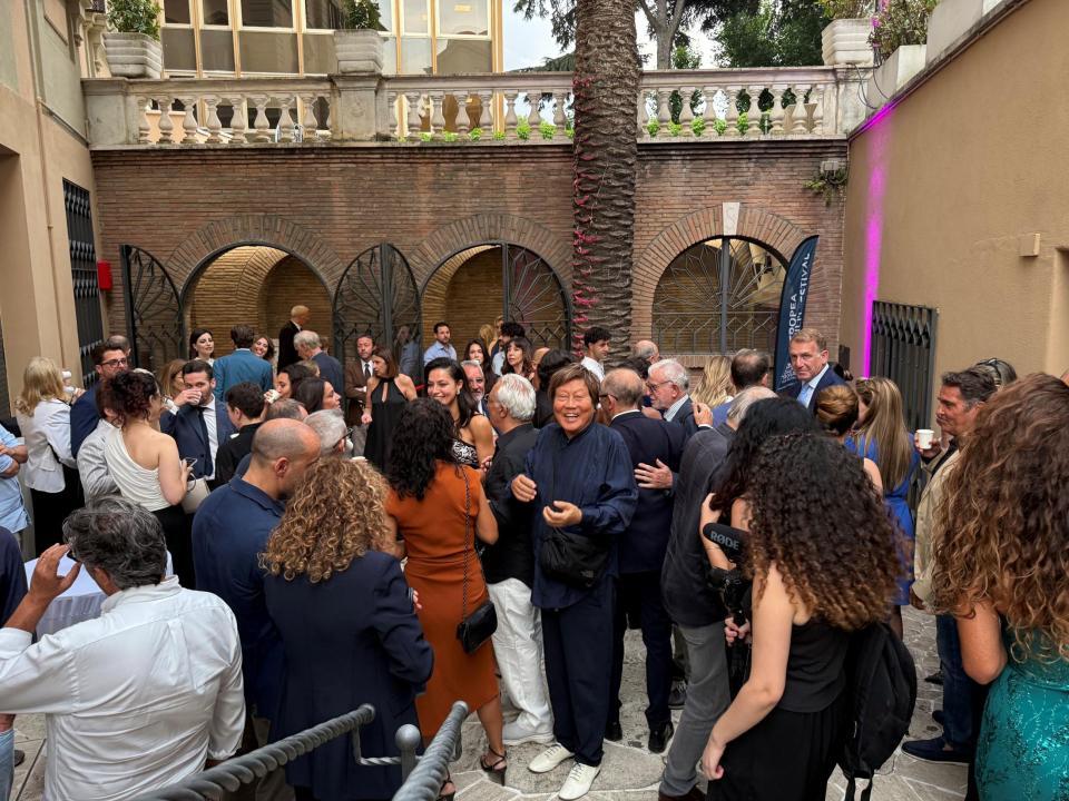 「ＴＡＶＥＲＮＡ　ＤＥ　ＧＡＧＡ」が特別上映された第４回トロペア映画祭公式プレスカンファレンス