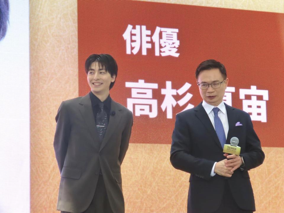 「ＴＡＩＷＡＮ　ＥＸＰＯ　ＪＡＰＡＮ　２０２６」に出席した高杉真宙（左）