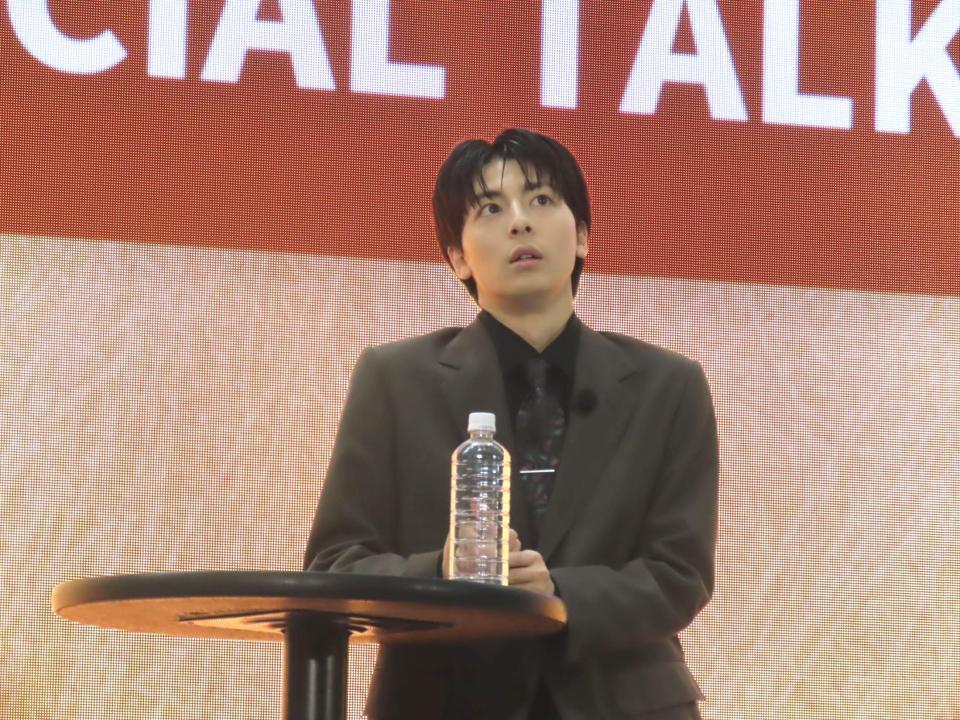 「ＴＡＩＷＡＮ　ＥＸＰＯ　ＪＡＰＡＮ　２０２６」に出席した高杉真宙