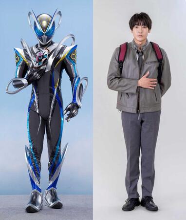 　「仮面ライダーマイス」に主演する秋谷郁甫
