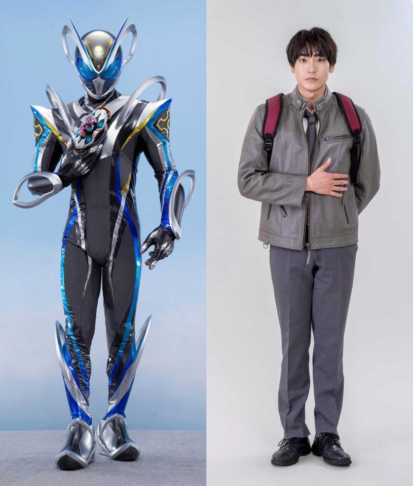 　「仮面ライダーマイス」に主演する秋谷郁甫