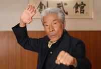 ８０歳現役で活躍するアクション俳優・倉田保昭（撮影・佐々木彰尚）