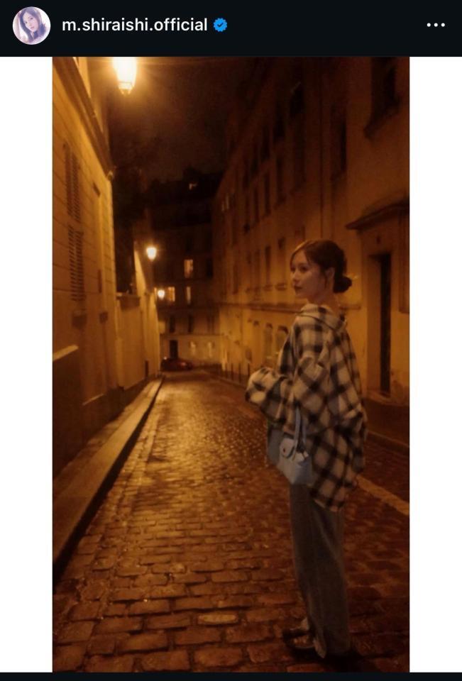 白石麻衣のインスタグラム＠ｍ．ｓｈｉｒａｉｓｈｉ．ｏｆｆｉｃｉａｌから