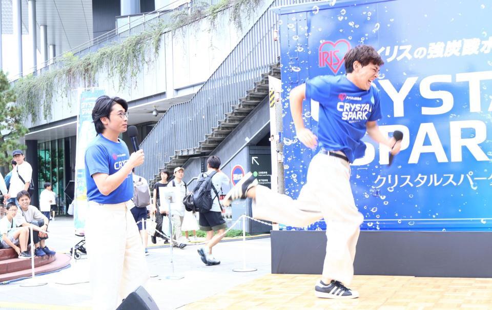 「ちょっと待った-！」と勢いよく飛び出してきたさや香