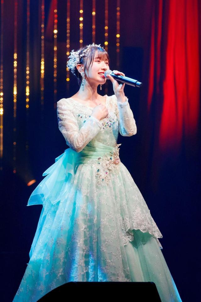 卒業コンサートを行ったＮＭＢ４８の安部若菜（Ｃ）ＮＭＢ４８