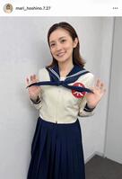星野真里公式インスタグラム＠ｍａｒｉ＿ｈｏｓｈｉｎｏ．７．２７より