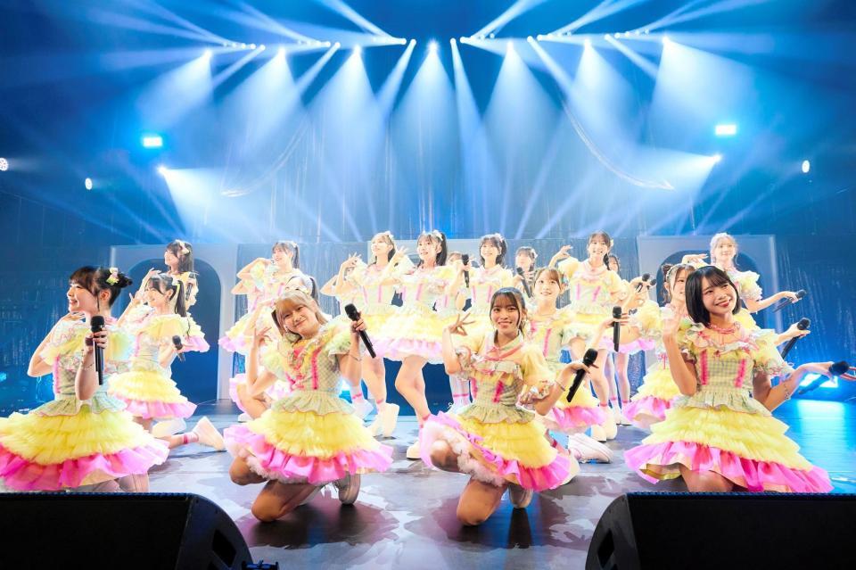 １５周年記念ライブツアーの大阪公演を行ったＨＫＴ４８（Ｃ）Ｍｅｒｃｕｒｙ