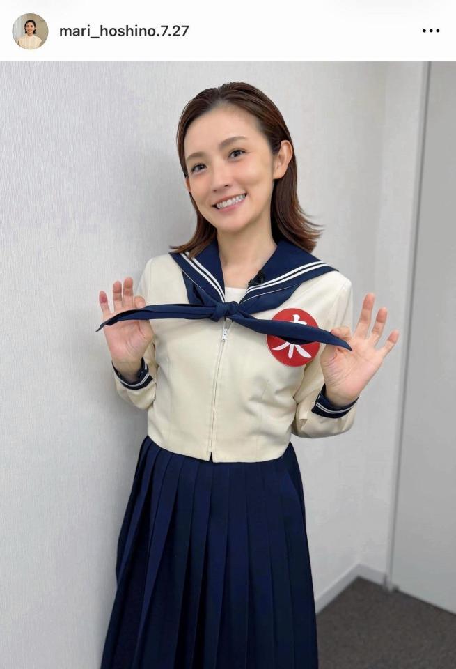 星野真里公式インスタグラム＠ｍａｒｉ＿ｈｏｓｈｉｎｏ．７．２７より