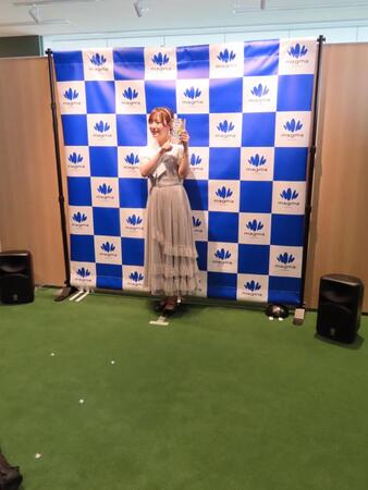 イベントに出席した鎌田菜月