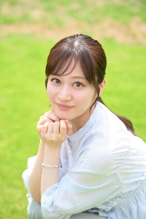 透明感のある表情を見せる川上千尋（撮影・堀内翔）