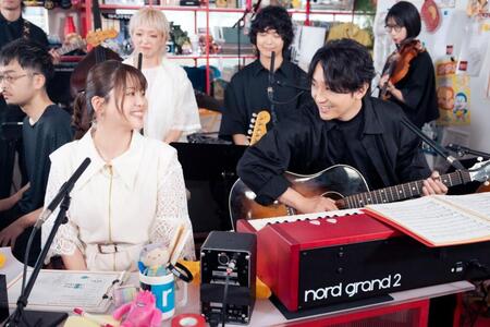 ＮＨＫ　「ｔｉｎｙ　ｄｅｓｋ　ｃｏｎｃｅｒｓｔ　ＪＡＰＡＮ」に出演したいきものがかり