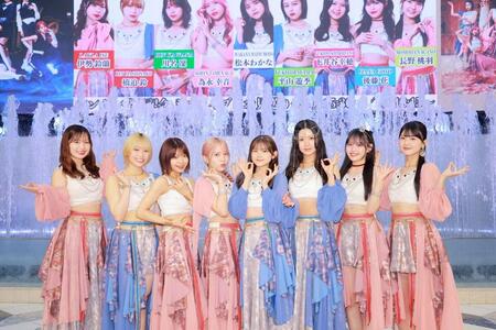 最新シングル発売記念イベントを開催したアンジュルム
