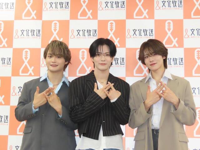 ボーイズグループDXTEEN 文化放送定例社長会見にゲスト登場