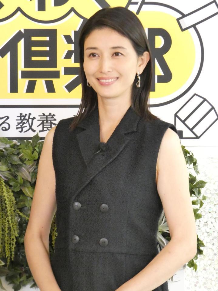 取材会を行った橋本マナミ＝都内