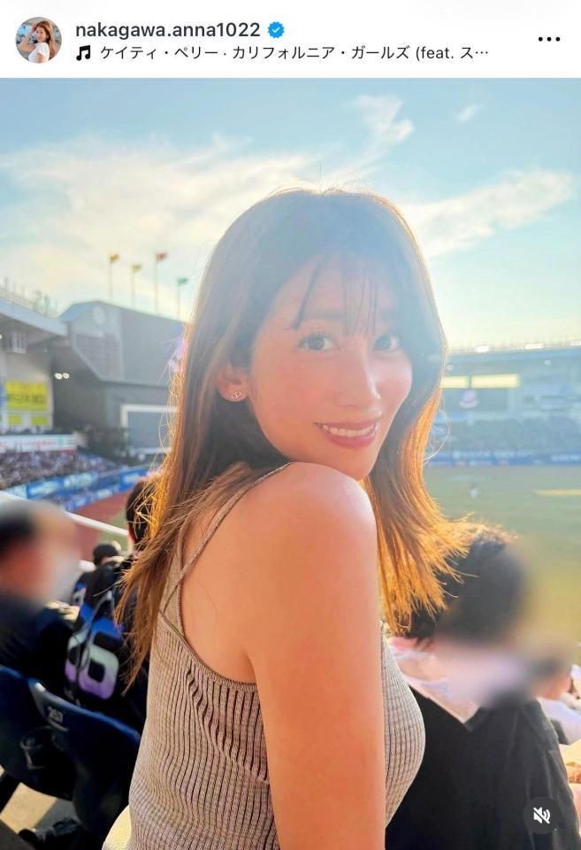 中川安奈公式インスタグラム＠ｎａｋａｇａｗａ．ａｎｎａ１０２２より