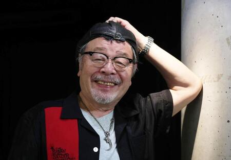 フォークソングの第一線で活躍する、なぎら健壱（撮影・佐々木彰尚）