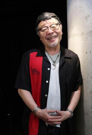 フォークソングの第一線で活躍する、なぎら健壱（撮影・佐々木彰尚）