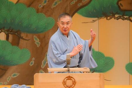 独演会を開催した桂文枝＝１６日