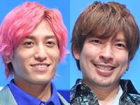 ＥＸＩＴ・兼近大樹（左）とりんたろー。
