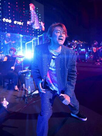 バースデーライブに臨む近藤真彦