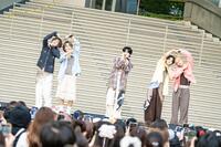 リリースイベントを行ったＤＸＴＥＥＮ／Ｐｈｏｔｏ　ｂｙ　Ｓｈｕｎ　Ｆｕｊｉｔａ（ＡＭ）