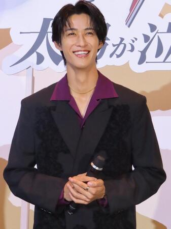 映画の舞台あいさつに出席したＭ！ＬＫの曽野舜太