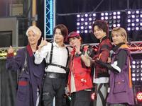 イベントを行った（左から）天野浩成、今井竜太郎、楢原聖、長田光平、安井謙太郎＝都内