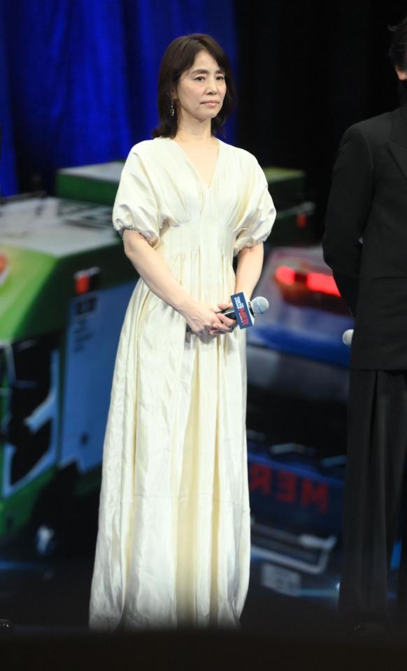 イベントに登場した石田ゆり子＝東京国際フォーラム（撮影・開出牧）