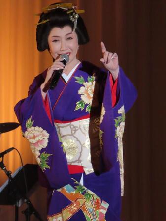 恒例のライブイベント「和心祭」を開催した伍代夏子